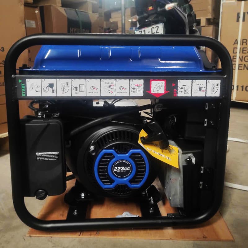 Máy phát điện 4KW chạy xăng – Hyundai HY4000I | hyundainhatnang.com
