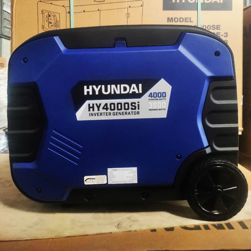 Máy phát điện 4KW chạy xăng siêu chống ồn – Hyundai HY4000SI | hyundainhatnang.com
